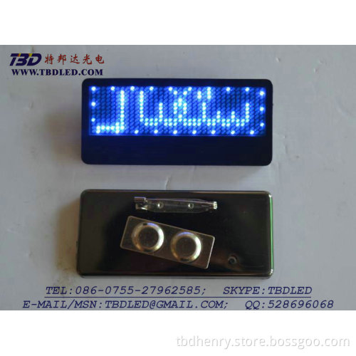 led mini moving sign board-B1236B